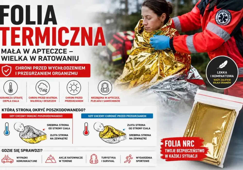 Koc ratunkowy z apteki - czy warto go mieć w plecaku?