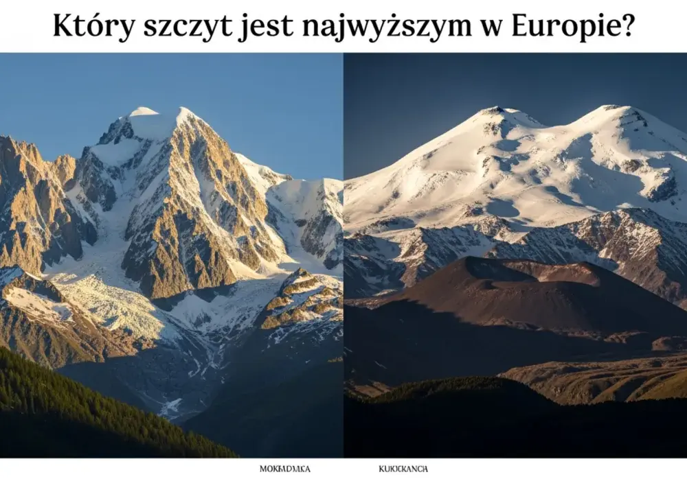 Najwyższy szczyt Europy - Elbrus i spór z Mont Blanc