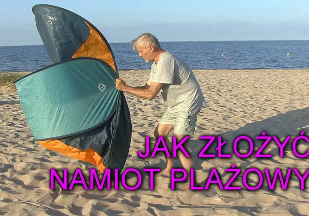 Jak łatwo i szybko złożyć namiot plażowy Crivit – proste kroki bez błędów