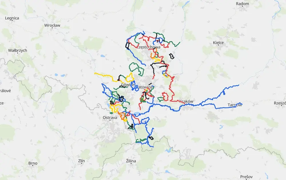 Najlepsze trasy rowerowe Śląsk mapa - planuj niezapomniane wycieczki