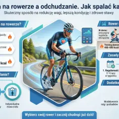 Jazda na rowerze to świetny sposób na spalanie kalorii, poprawę kondycji i zdrowia. Sprawdź, ile kcal możesz spalić!