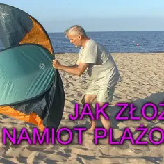 Jak łatwo i szybko złożyć namiot plażowy Crivit – proste kroki bez błędów