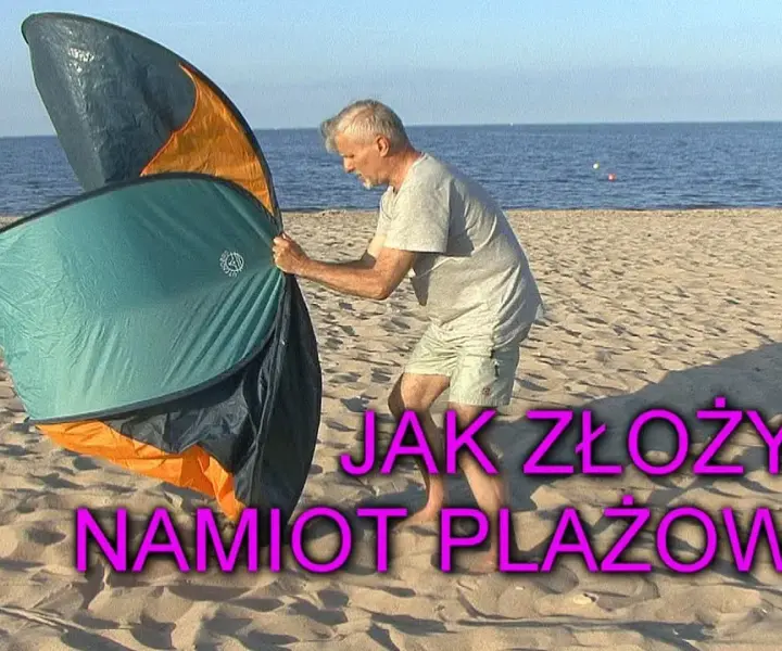Jak łatwo i szybko złożyć namiot plażowy Crivit – proste kroki bez błędów