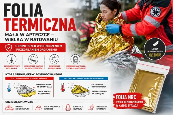 Koc ratunkowy z apteki - czy warto go mieć w plecaku?