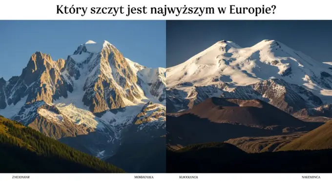 Najwyższy szczyt Europy - Elbrus i spór z Mont Blanc